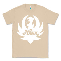 Mushroom white and black hank art Classic Tee - artisFamous