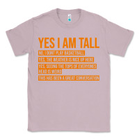 Lilac yes i am tall Classic Tee - artisFamous