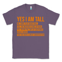 Lavender yes i am tall Classic Tee - artisFamous