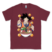 Burgundy Saiyan Ramen Classic Tee - artisFamous