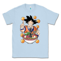 Dusty Blue Saiyan Ramen Classic Tee - artisFamous