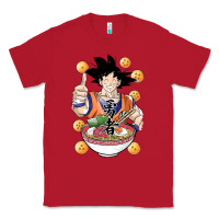 Red Saiyan Ramen Classic Tee - artisFamous
