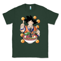 Sports Green Saiyan Ramen Classic Tee - artisFamous