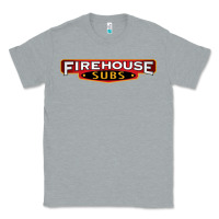 Heather Grey firehouse subs Classic Tee - artisFamous