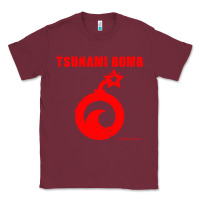 Burgundy tsunami bomb trust no one Classic Tee - artisFamous