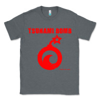 Charcoal Heather tsunami bomb trust no one Classic Tee - artisFamous