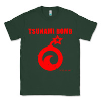 Sports Green tsunami bomb trust no one Classic Tee - artisFamous