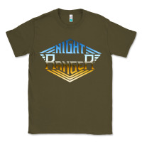 Army Green NIGHT RANGER Music Classic Tee - artisFamous