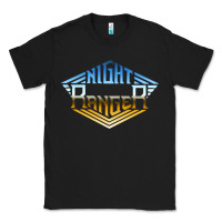 Black NIGHT RANGER Music Classic Tee - artisFamous