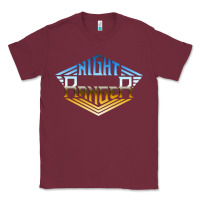 Burgundy NIGHT RANGER Music Classic Tee - artisFamous