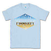 Dusty Blue NIGHT RANGER Music Classic Tee - artisFamous
