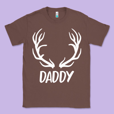 Daddy Deer Classic Tee Designed By Artisfamous