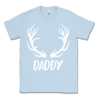 Dusty Blue Daddy Deer Classic Tee - artisFamous