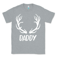 Heather Grey Daddy Deer Classic Tee - artisFamous