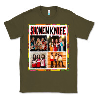 Army Green Shonen knife Classic Tee - artisFamous