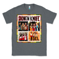 Charcoal Heather Shonen knife Classic Tee - artisFamous