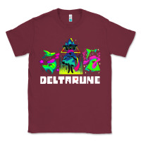 Burgundy Deltarune Classic Tee - artisFamous