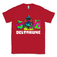 Red Deltarune Classic Tee - artisFamous