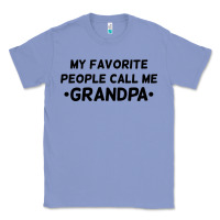 Colony Blue my favorite people call me grandpa black Classic Tee - artisFamous