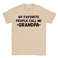 Mushroom my favorite people call me grandpa black Classic Tee - artisFamous