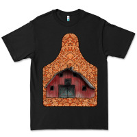 Black Barn Earning Premium Tee - CowhideDigitalArt