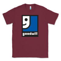 Burgundy Goodwill Classic Tee - artisFamous