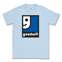 Dusty Blue Goodwill Classic Tee - artisFamous