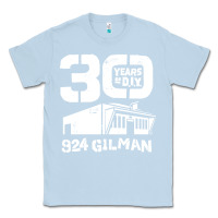 Dusty Blue 30 years of diy 924 gilman streets Classic Tee - artisFamous