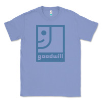 Colony Blue GOODWILL Classic Tee - artisFamous