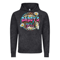 Vintage Black daddy's girl Vintage Hoodie - AdoDesignShop
