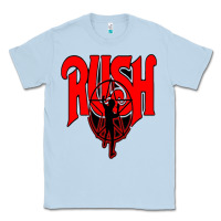 Dusty Blue rush Classic Tee - artisFamous