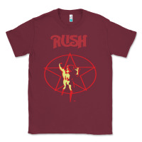 Burgundy rush Classic Tee - artisFamous