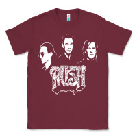 Burgundy rush Classic Tee - artisFamous