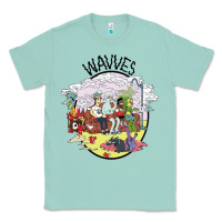 Seafoam wavves Classic Tee - artisFamous