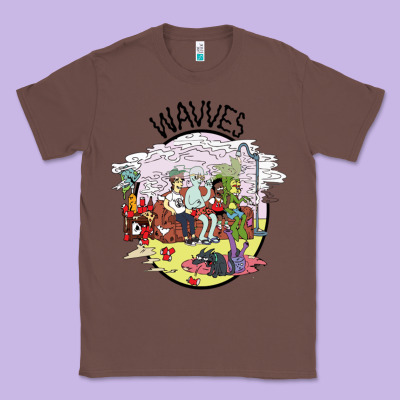 Wavves Classic Tee Designed By Artisfamous