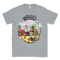 Heather Grey wavves Classic Tee - artisFamous
