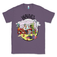 Lavender wavves Classic Tee - artisFamous