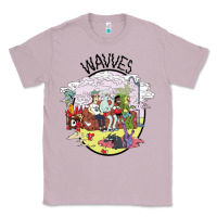 Lilac wavves Classic Tee - artisFamous