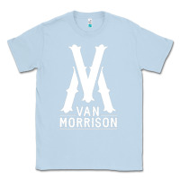 Dusty Blue Van Morrison Music Classic Tee - artisFamous
