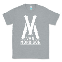 Heather Grey Van Morrison Music Classic Tee - artisFamous