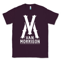 Plum Van Morrison Music Classic Tee - artisFamous