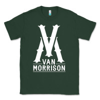 Sports Green Van Morrison Music Classic Tee - artisFamous