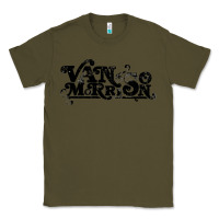 Army Green Van Morrison Music Classic Tee - artisFamous