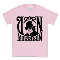 Bubblegum Pink Van Morrison Music Classic Tee - artisFamous