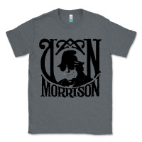 Charcoal Heather Van Morrison Music Classic Tee - artisFamous