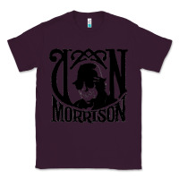 Plum Van Morrison Music Classic Tee - artisFamous
