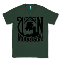 Sports Green Van Morrison Music Classic Tee - artisFamous