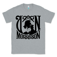 Heather Grey Van Morrison Music Classic Tee - artisFamous