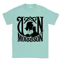 Seafoam Van Morrison Music Classic Tee - artisFamous
