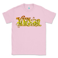 Bubblegum Pink Van Morrison Music Classic Tee - artisFamous